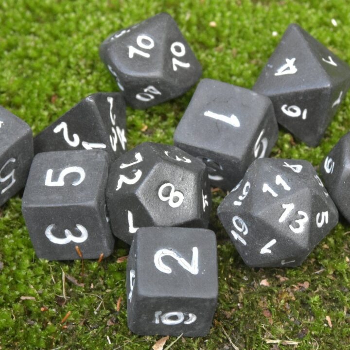 Dark Heart Dice Set