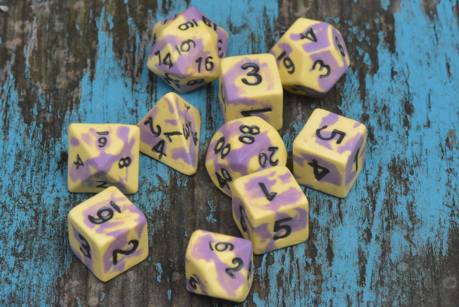Psyy O'Narrah Ceramic Dice Set