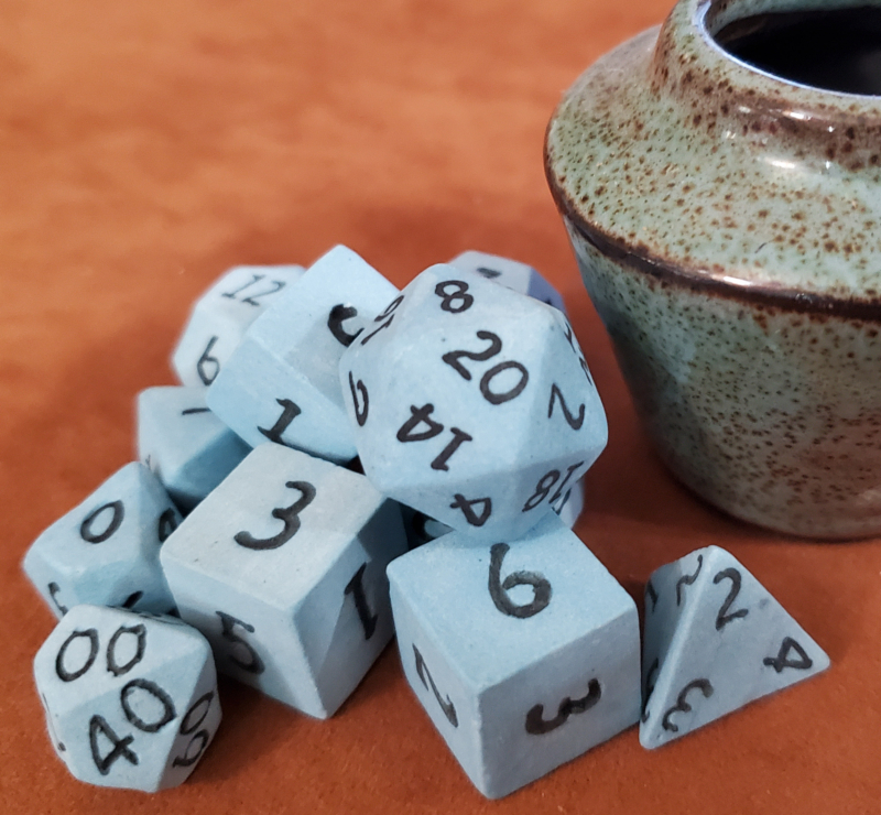 Windcaller Ceramic Dice Set