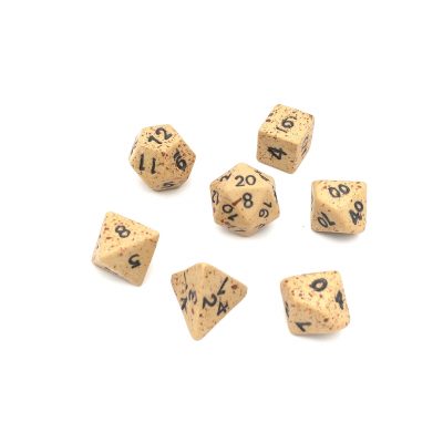 Unleash Your Game with Sandstorm: The Ultimate Ceramic Dice Set
