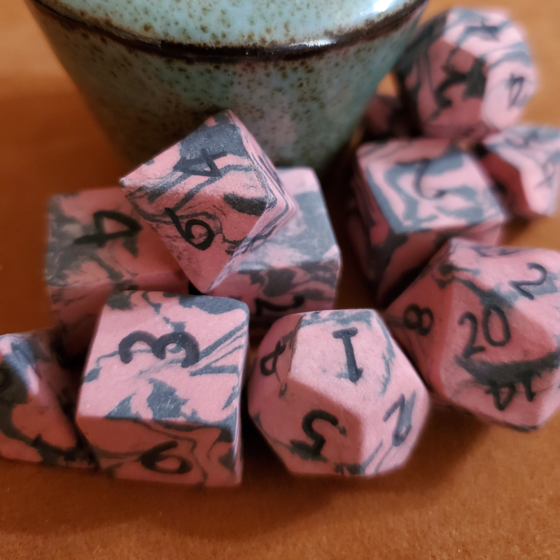 Volcanic Sands Dice Set