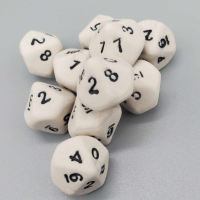 Bulk 10d10 Assorted Ceramic Dice Set