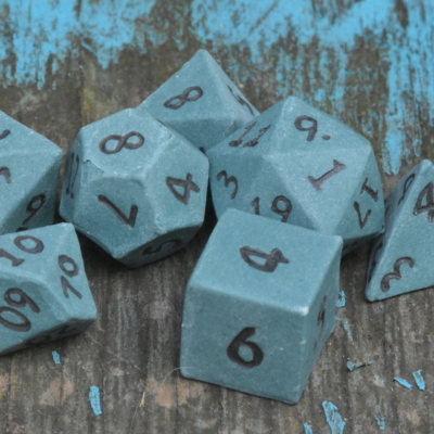 Ancient Mariner Ceramic Dice Set: Perfect for Tabletop Games
