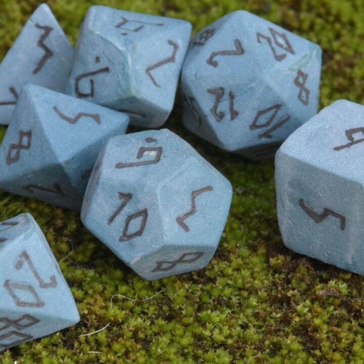 ceramic dice set